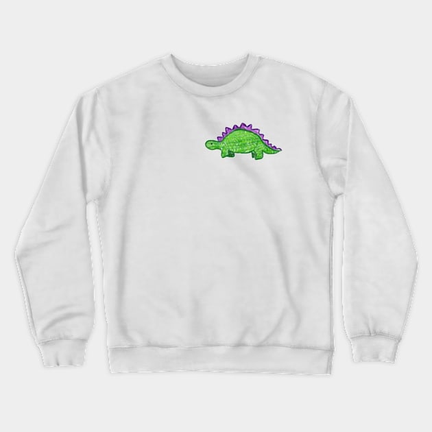 Embroided Dino Crewneck Sweatshirt by AkiYami